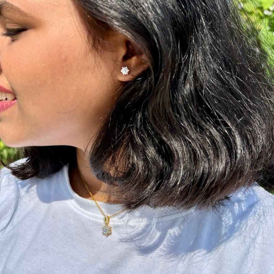 Star-Halo Pendant (ready-to-ship)
