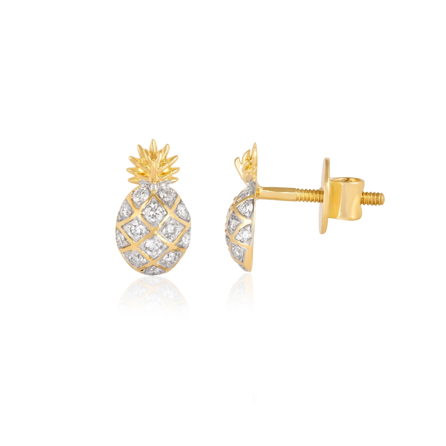Pineapple Earrings (ready-to-ship)