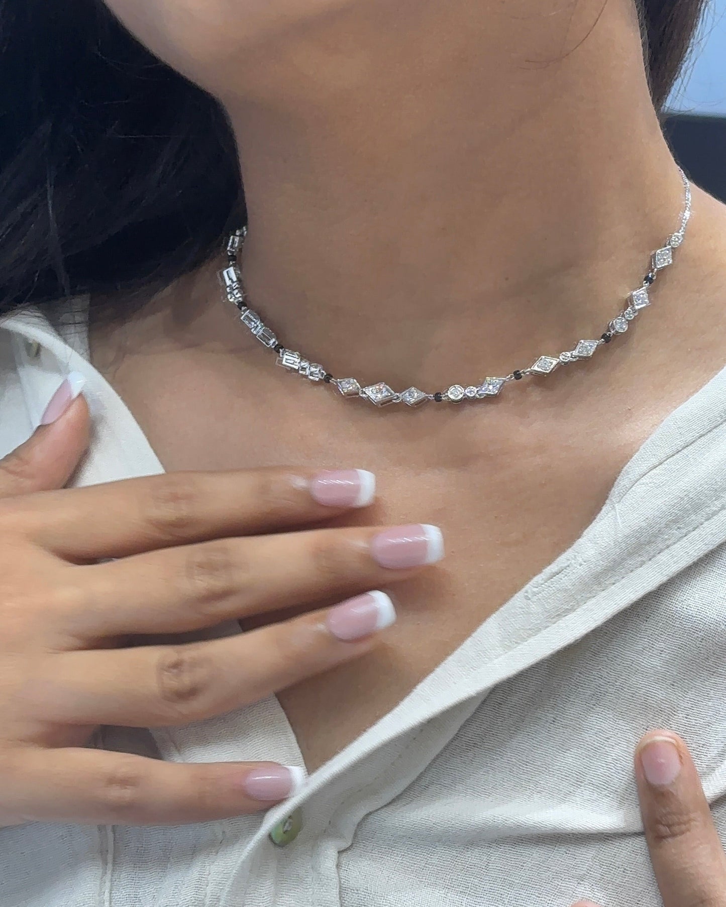 Ishya Mangalsutra style Modern Choker