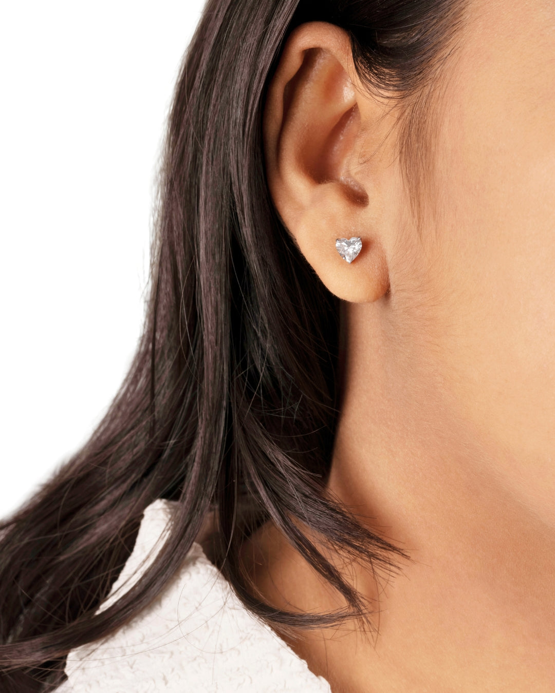 Heart studs