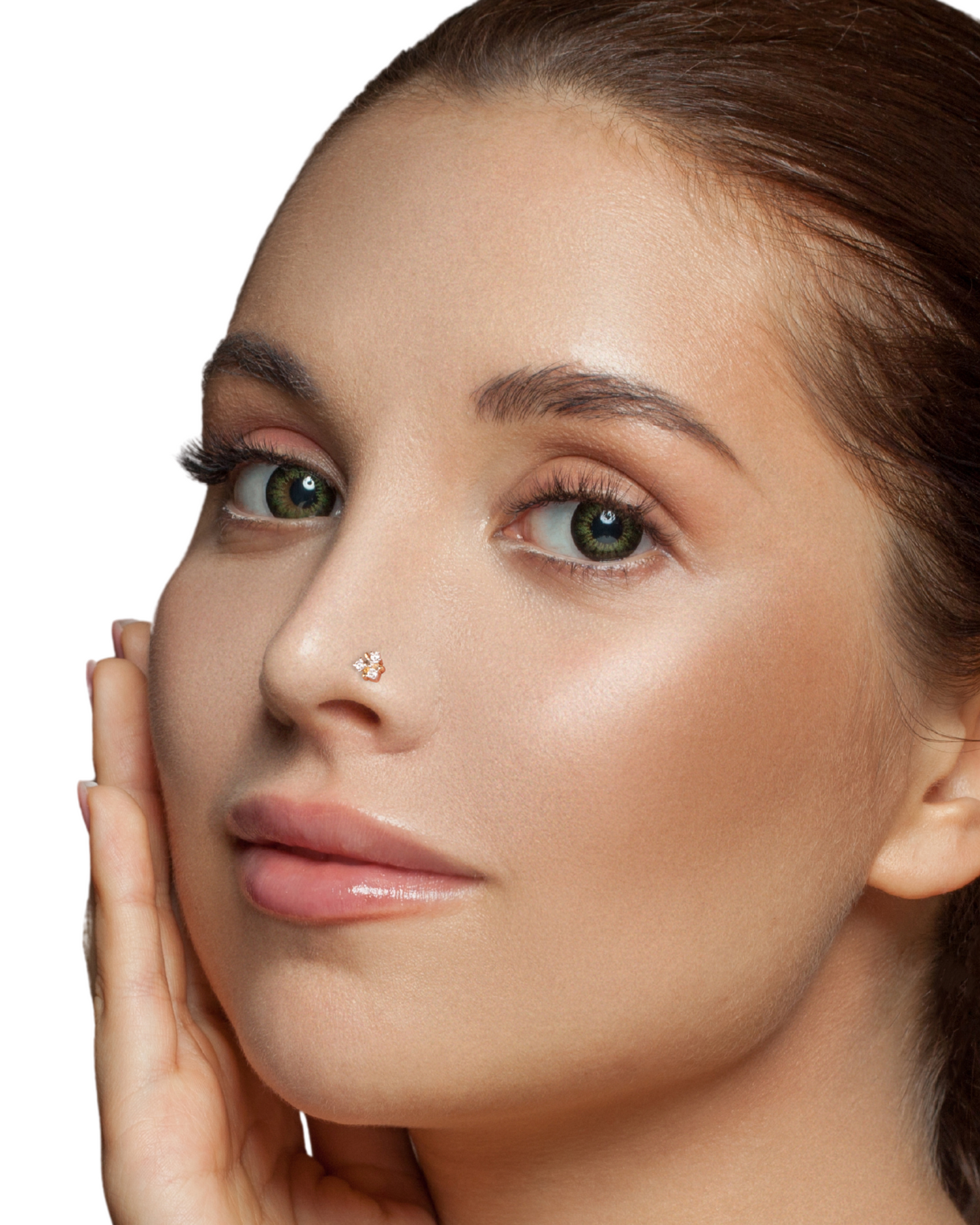 TRI NOSE PIN