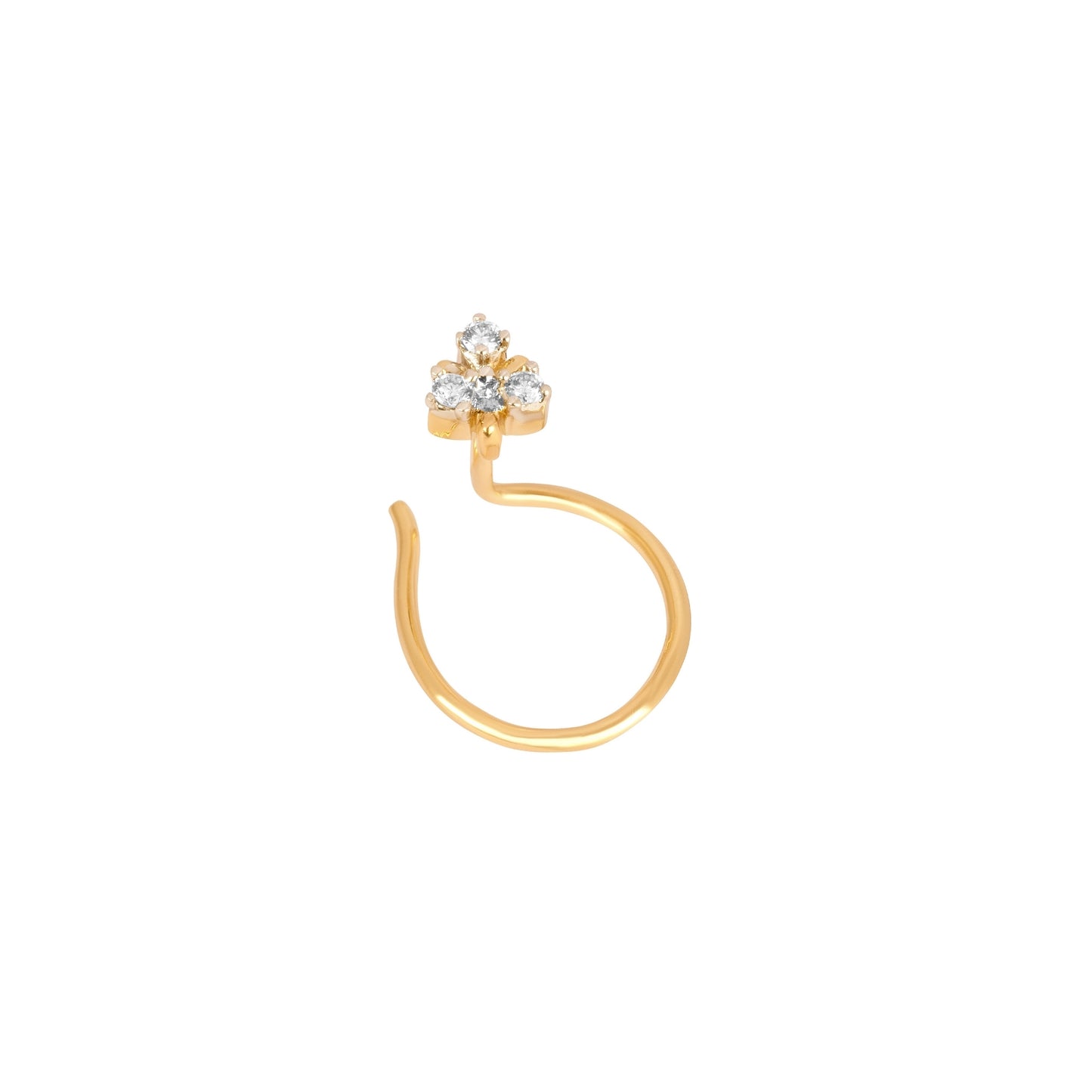 TRI NOSE PIN
