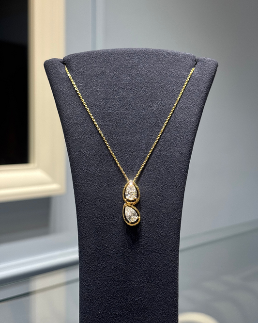 Dvita Diamond Mangalsutra Gold Necklace – Modern Traditional Jewelry for Women