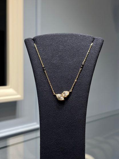 Ardhya Toi et Moi Mangalsutra – Modern Two Stone Necklace for Women