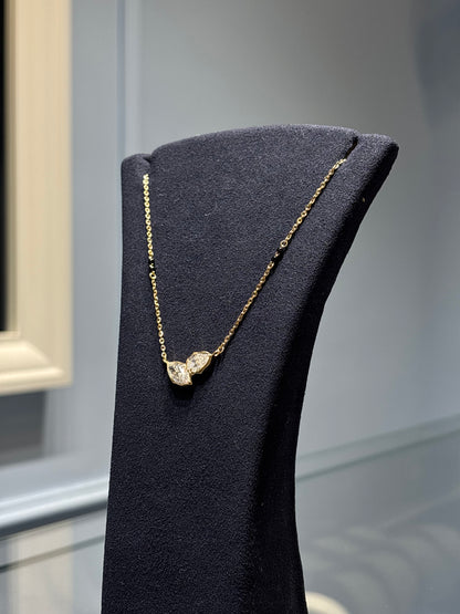 Ardhya Toi et Moi Mangalsutra – Modern Two Stone Necklace for Women