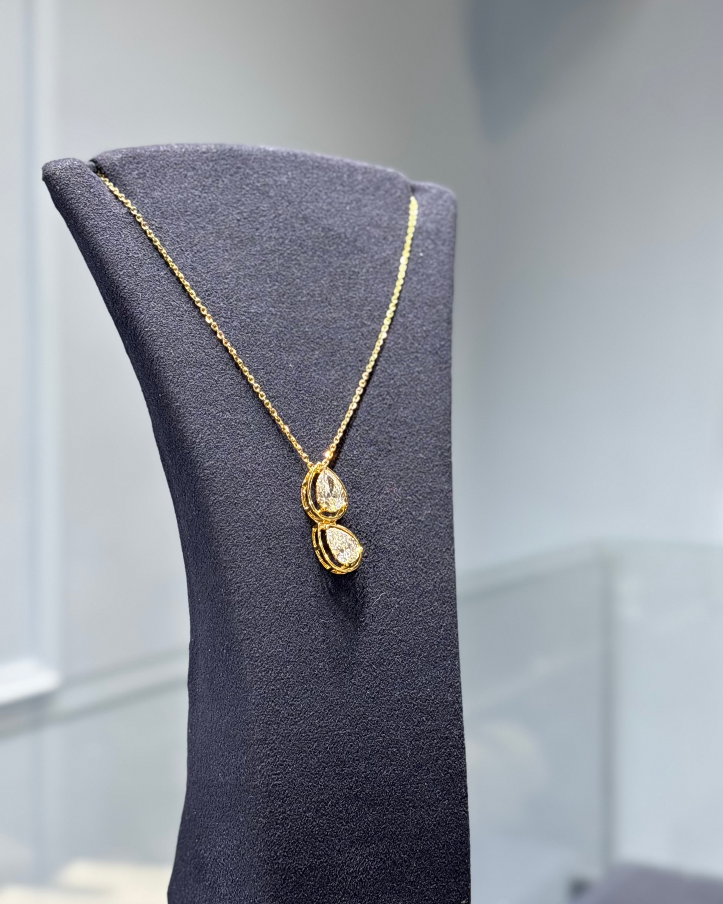 Dvita Diamond Mangalsutra Gold Necklace – Modern Traditional Jewelry for Women