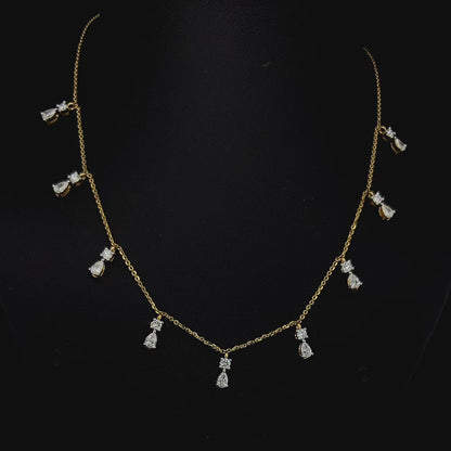 Meher Drop Diamond Charm