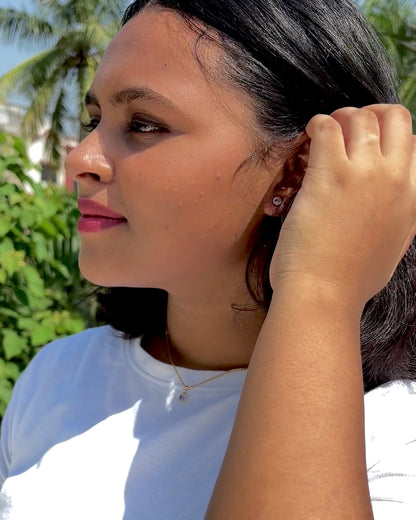 Viola Bloom Pendant set